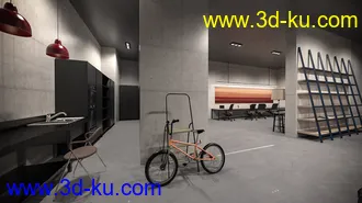 3D打印模型Contemporary Office Space的图片