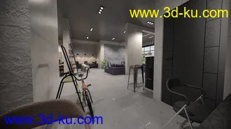 3D打印模型Contemporary Office Space的图片