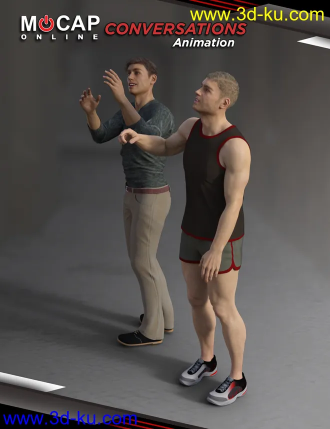 Conversations Animation Collection - Michael 8模型的图片1