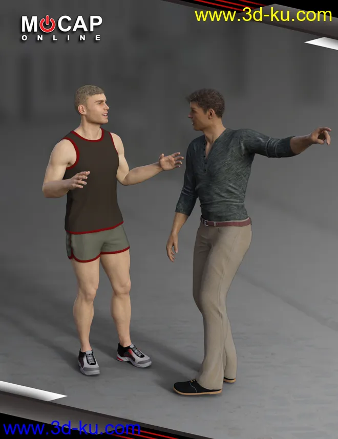 Conversations Animation Collection - Michael 8模型的图片3