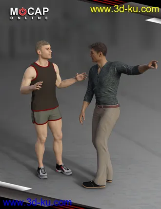 3D打印模型Conversations Animation Collection - Michael 8的图片