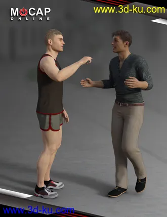 3D打印模型Conversations Animation Collection - Michael 8的图片