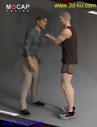 3D打印模型Conversations Animation Collection - Michael 8的图片