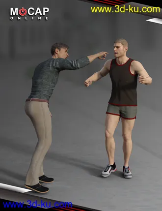 3D打印模型Conversations Animation Collection - Michael 8的图片