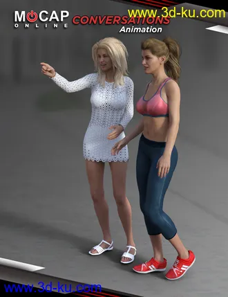 3D打印模型Conversations Animation Collection - Victoria 8的图片