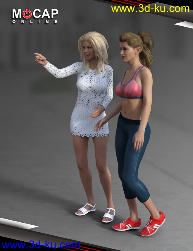 Conversations Animation Collection - Victoria 8模型的图片2