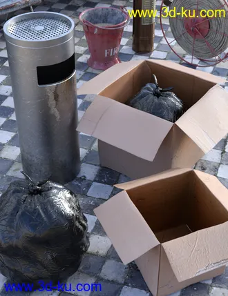 3D打印模型Corridor Clutter的图片