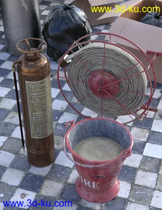 3D打印模型Corridor Clutter的图片