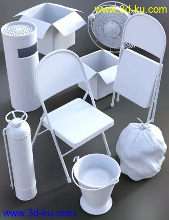 3D打印模型Corridor Clutter的图片