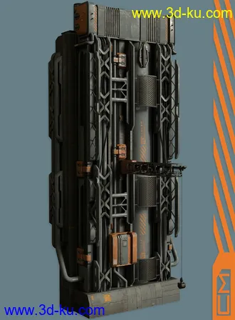 3D打印模型Crater Miners的图片