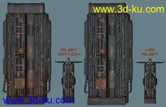 3D打印模型Crater Miners的图片