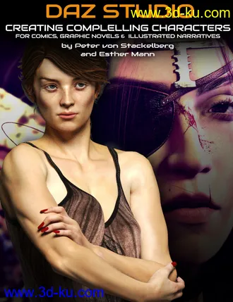 3D打印模型Creating Compelling Characters for Comics, Graphic Novels & Illustrated Narratives的图片