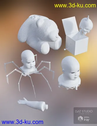3D打印模型Creepy Curios的图片