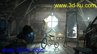 3D打印模型Creepy Old Attic的图片