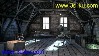 3D打印模型Creepy Old Attic的图片