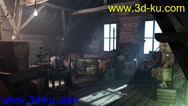 Creepy Old Attic模型的图片4