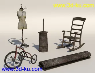 3D打印模型Creepy Old Attic的图片
