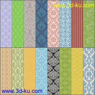 3D打印模型Damask Patterns II的图片