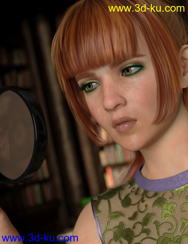 Daphni HD for Genesis 3 and 8 Female模型的图片11