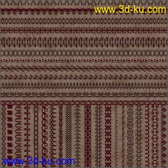 3D打印模型Deco Stitches的图片