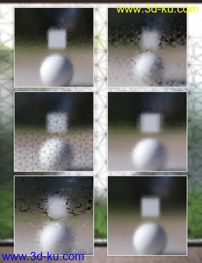 Decorative Glass - Iray Shaders模型的图片7