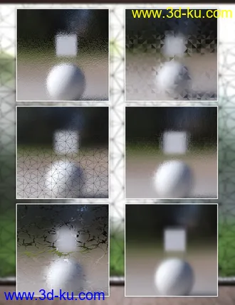 3D打印模型Decorative Glass - Iray Shaders的图片