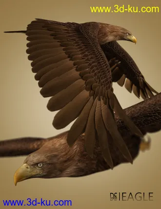 3D打印模型Deepsea's Eagle Aniblocks and Texture Add-On的图片