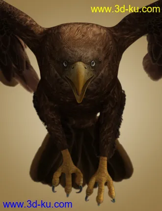 3D打印模型Deepsea's Eagle Aniblocks and Texture Add-On的图片