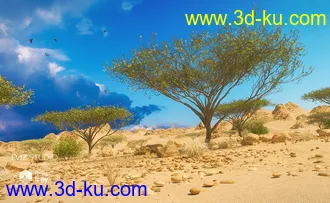 3D打印模型Desert Depression的图片