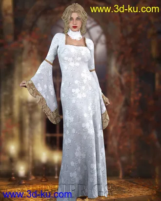 3D打印模型dforce - Courtier - Genesis 8的图片