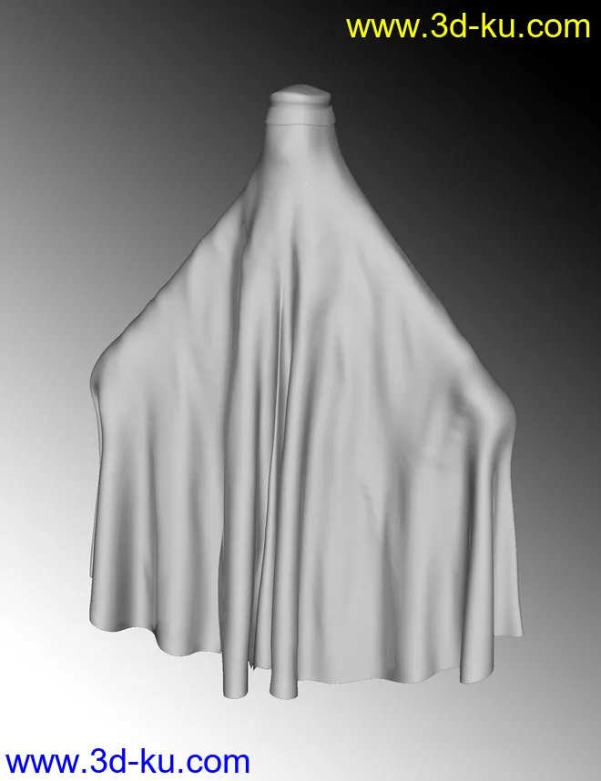 dForce Afghan Burqa for Genesis 8 Female(s)模型的图片10