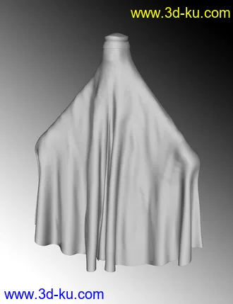 3D打印模型dForce Afghan Burqa for Genesis 8 Female(s)的图片