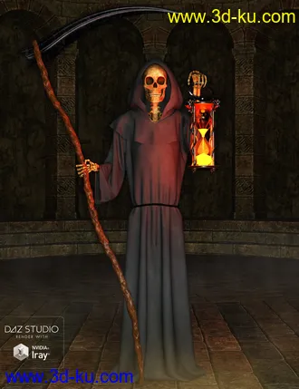 3D打印模型dForce Angel of Death for Midnight Skeleton的图片