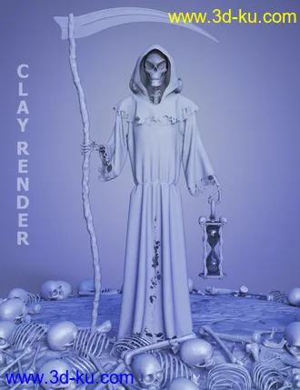 3D打印模型dForce Angel of Death for Midnight Skeleton的图片