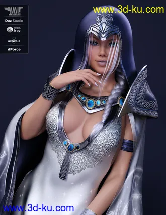 3D打印模型dForce Astral Jossie Outfit for Genesis 8 Female(s)的图片