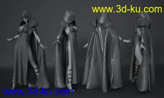 3D打印模型dForce Astral Jossie Outfit for Genesis 8 Female(s)的图片