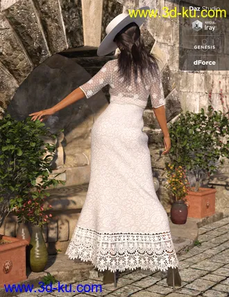 3D打印模型dForce Bella Chic for Genesis 8 Female(s)的图片