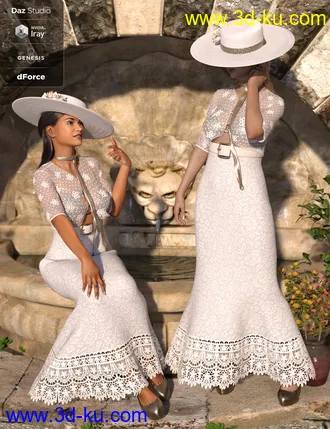 3D打印模型dForce Bella Chic for Genesis 8 Female(s)的图片