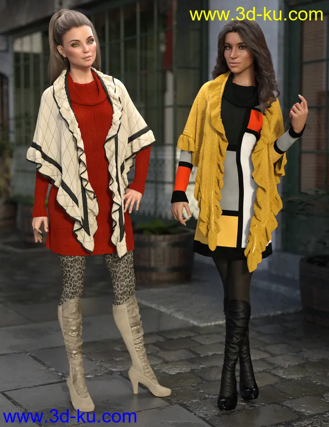 dForce Collection 02 Texture Expansion模型的图片1