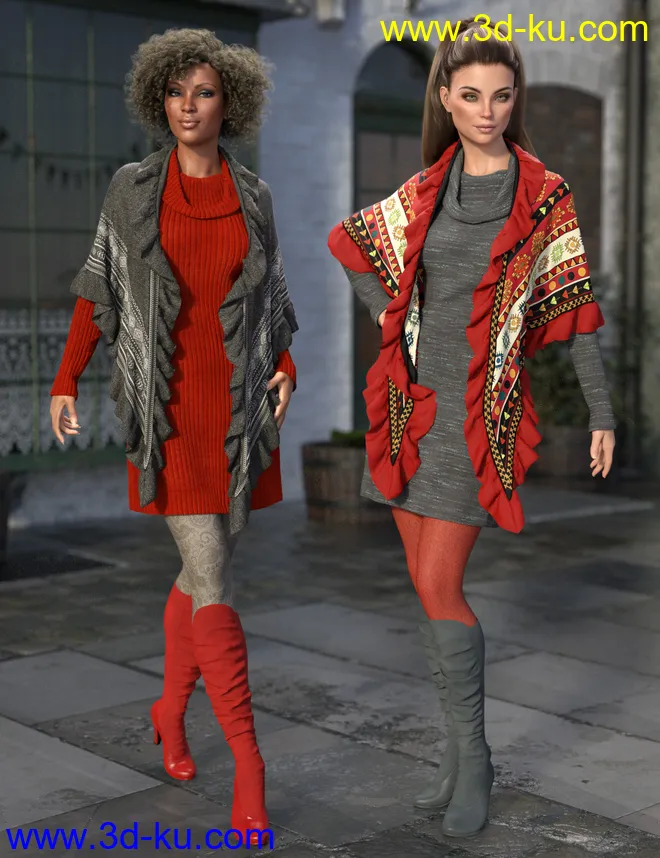 dForce Collection 02 Texture Expansion模型的图片5