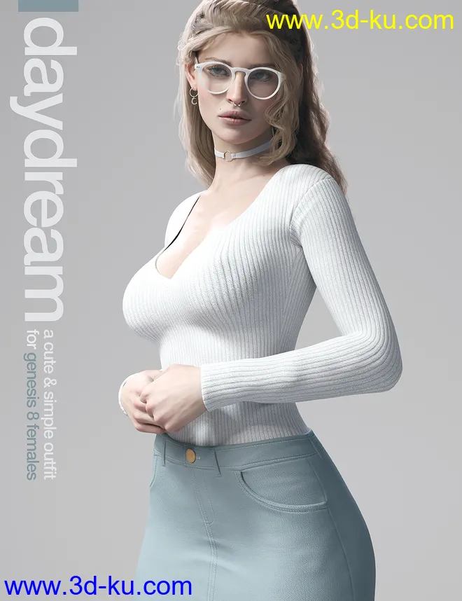 dForce Daydream for Genesis 8 Female(s)模型的图片1