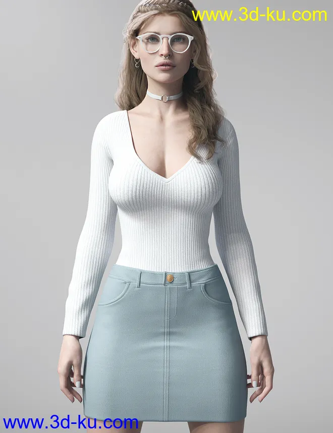 dForce Daydream for Genesis 8 Female(s)模型的图片2