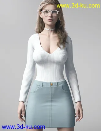 3D打印模型dForce Daydream for Genesis 8 Female(s)的图片