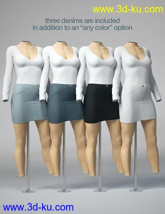3D打印模型dForce Daydream for Genesis 8 Female(s)的图片