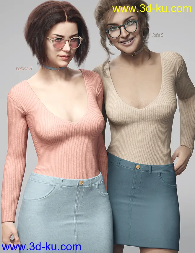 dForce Daydream for Genesis 8 Female(s)模型的图片7