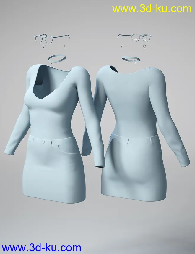 dForce Daydream for Genesis 8 Female(s)模型的图片10