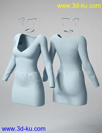 3D打印模型dForce Daydream for Genesis 8 Female(s)的图片