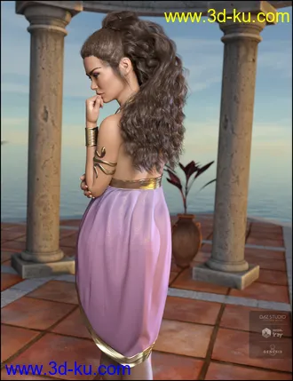 3D打印模型dForce Eleyna Outfit for Genesis 8 Female的图片