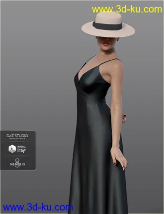 3D打印模型dForce H&C Beach Resort Outfit for Genesis 8 Female(s)的图片