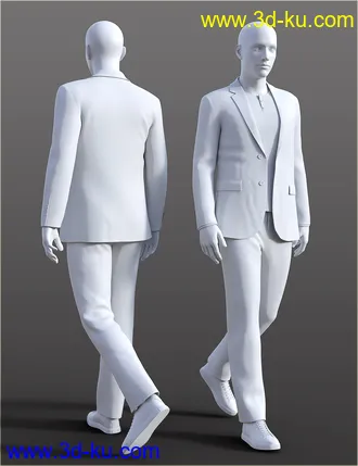 3D打印模型dForce H&C Spring Casual Suits for Genesis 8 Male(s)的图片